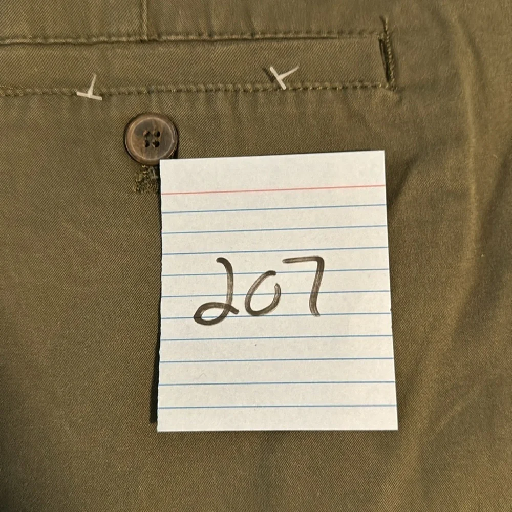 Men's English Laundry Stretch Twill Breeze Chino Straight Leg Green Pants 40x29